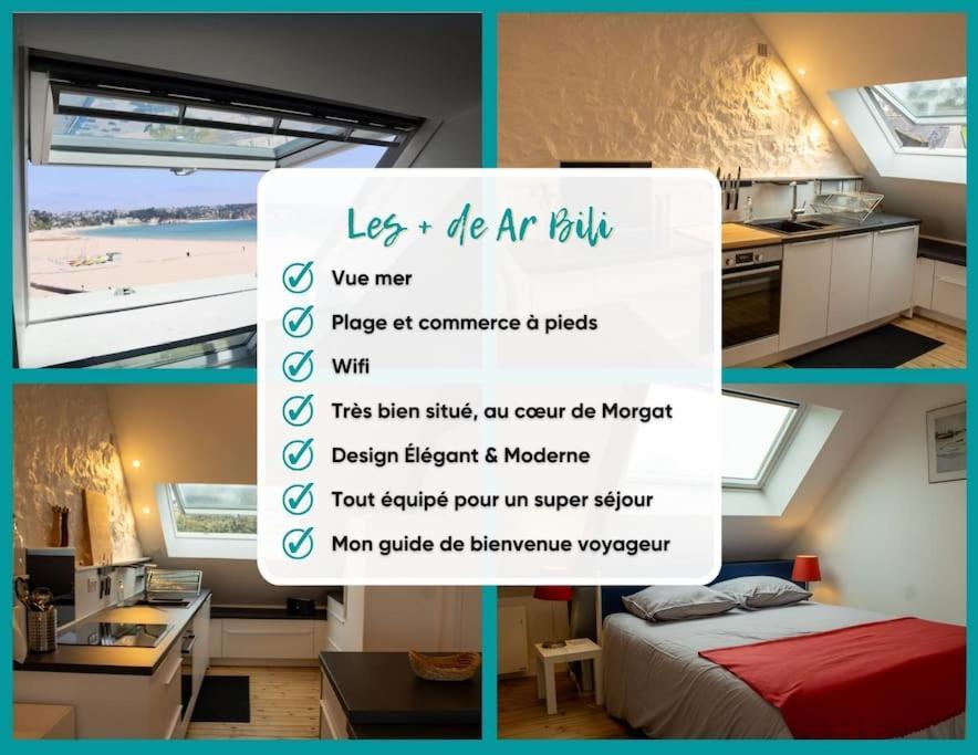 Ar Bili/Vue Mer/Wifi Crozon Eksteriør bilde